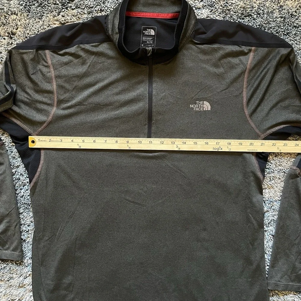 The North Face Flashdry‎ 1/4 Zip Long Sleeve Pullover Athletic Men's XL Quarter